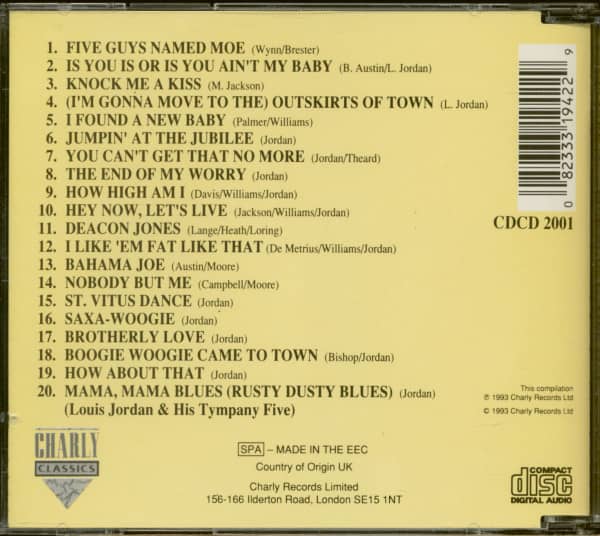 Five Guys Named Moe (CD)
