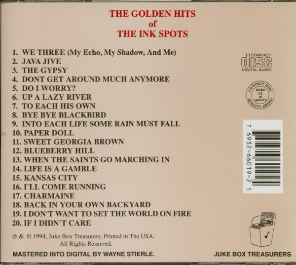 Encore Of Golden Hits (CD)