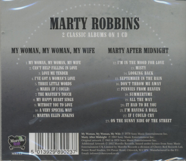 My Woman, My Woman, My Wife - Marty After Midnight (CD)