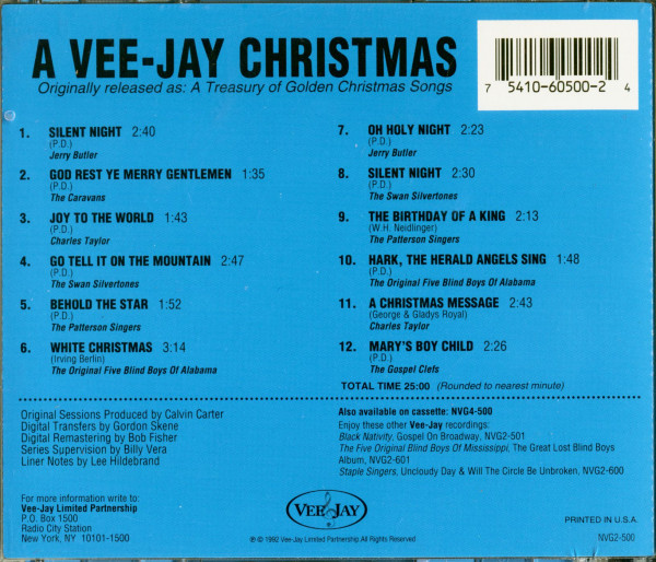 A Vee-Jay Christmas