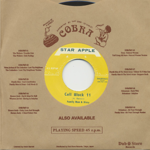 Soul Constitution - Cell Block 11 (7inch, 45rpm)