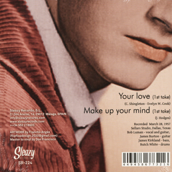 Make Up Your Mind - Your Love (7inch, 45rpm)