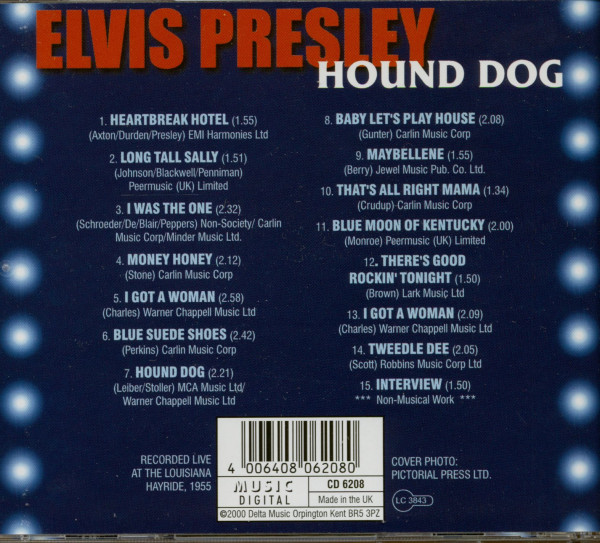 Hound Dog (CD)