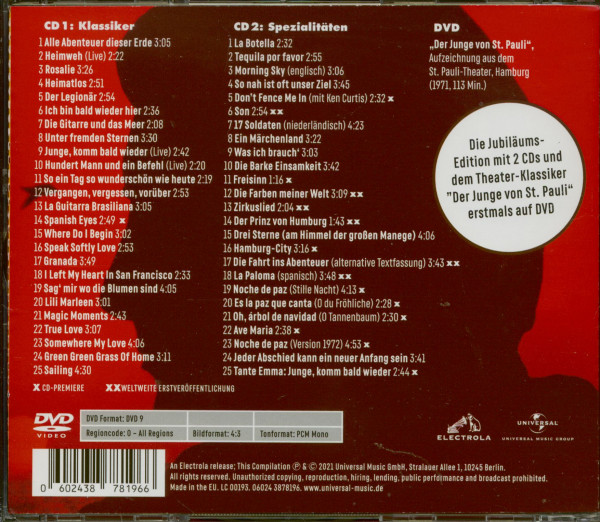 Alle Abenteuer dieser Erde - Die Jubiläums Edition (2-CD, 1-DVD)