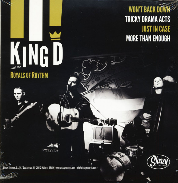 King D And The Royals Of Rhythm - The New Attention! (LP, 10inch) King D And The Royals Of Rhythm - The New Attention! (LP, 10inch)