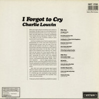 Preview: I Forgot To Cry (LP) Preview: I Forgot To Cry (LP)