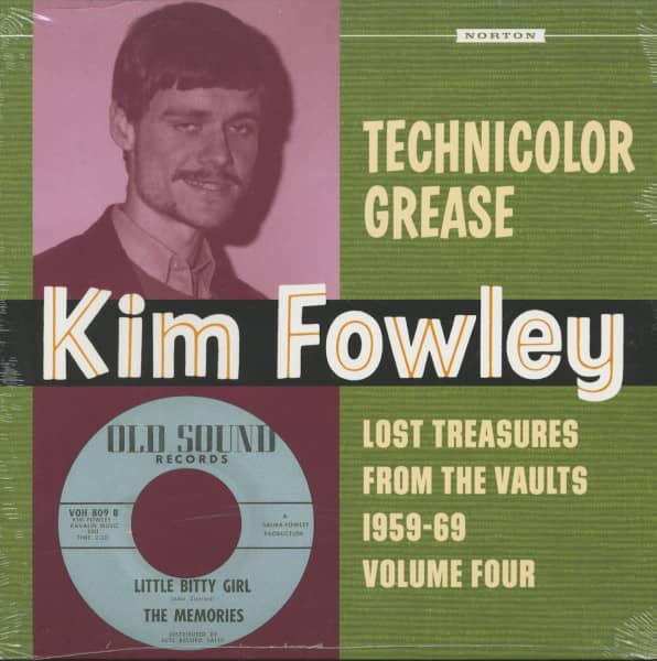 Kim Fowley - Technicolor Grease - Lost Treasures From The Vaults 1956-69, Vol.4 (LP) Kim Fowley - Technicolor Grease - Lost Treasures From The Vaults 1956-69, Vol.4 (LP)