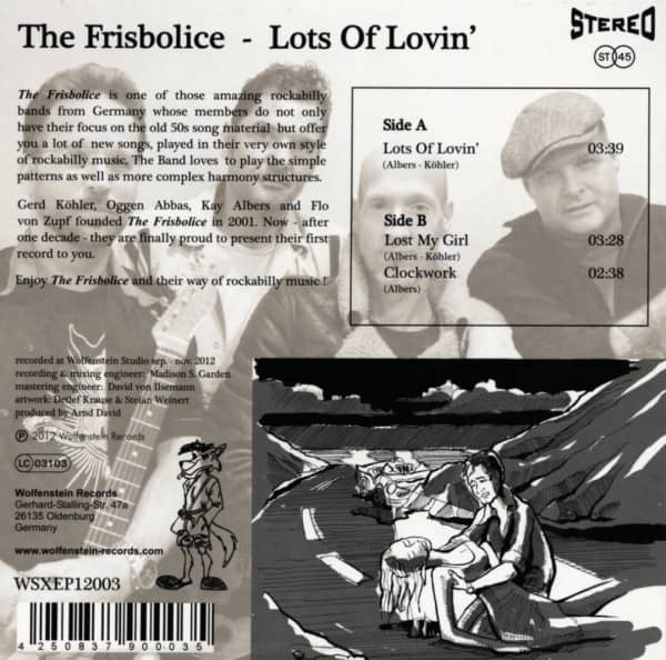 Lots Of Lovin' (7inch, 45rpm, EP, PS)