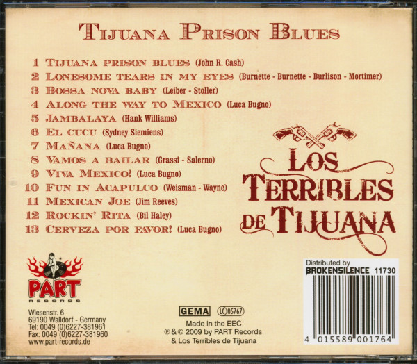 Tijuana Prison Blues (CD)