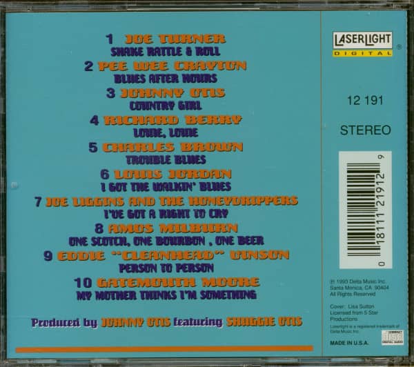 Johnny Otis Presents - The Best Of R&B Volume 1 (CD)