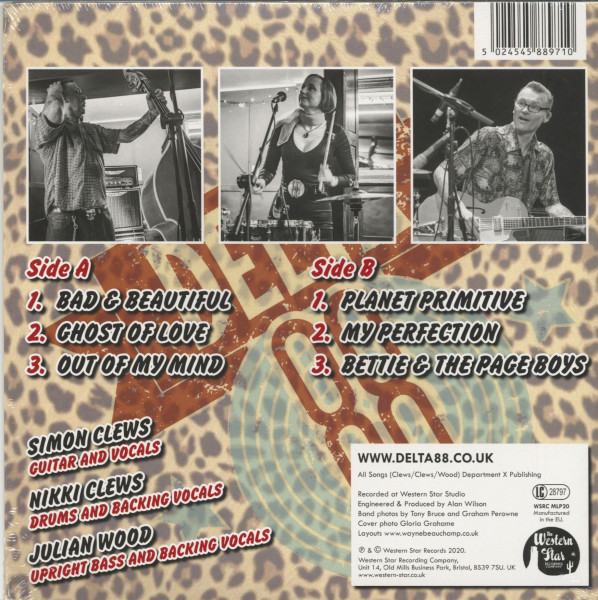 Bad And Beautiful (LP, 10inch, colored Vinyl)