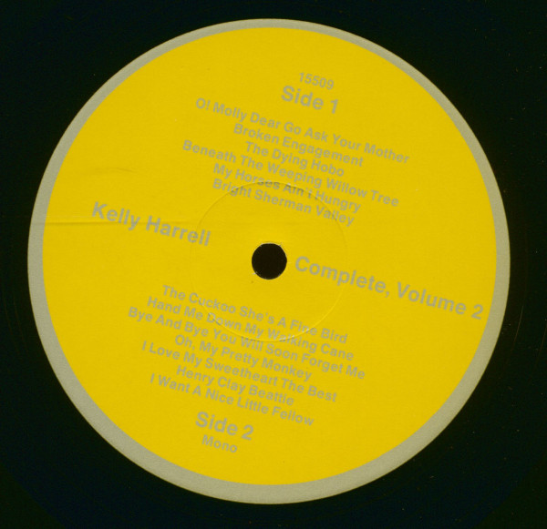 The Complete Kelly Harrell Vol.2 (LP)