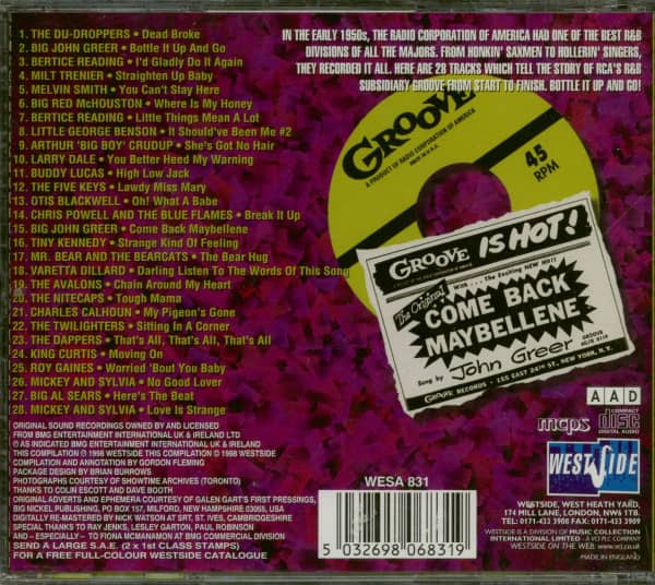 The Groove Story - R&B From The Radio Corporation Vol.2 (CD)