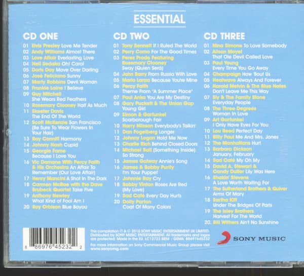 Essential - Easy Listening (3-CD)