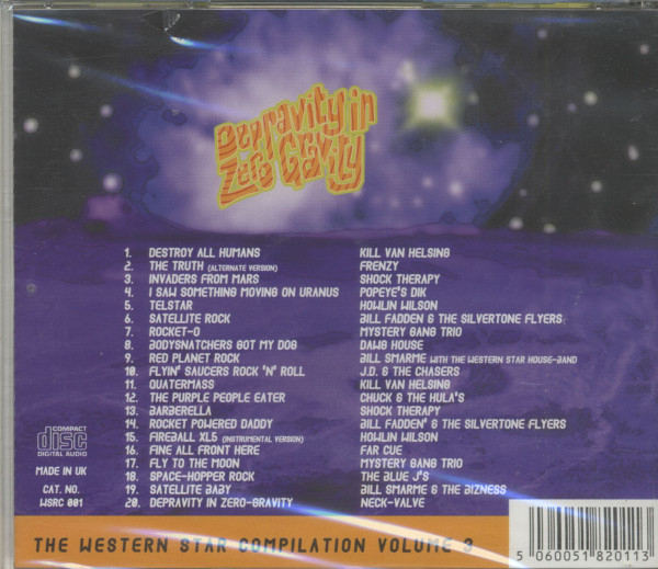 Depravity In Zero Gravity - Shocking Terrror From A Distant World! (CD)