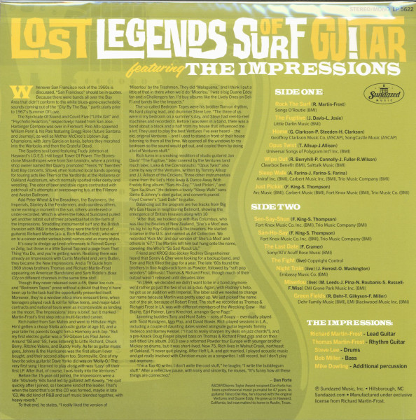 Lost Legends Of Surf Guitar (LP)