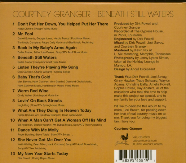 Beneath Still Waters (CD)