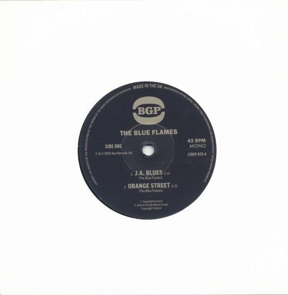 The Blue Flames (7inch, 45rpm, EP)