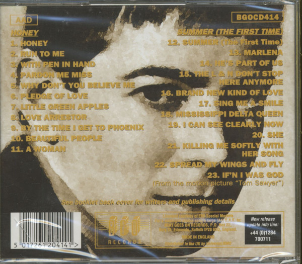 Honey - Summer (The First Time) (CD)