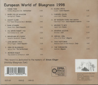 Preview: European World Of Bluegrass 1998 (CD) Preview: European World Of Bluegrass 1998 (CD)