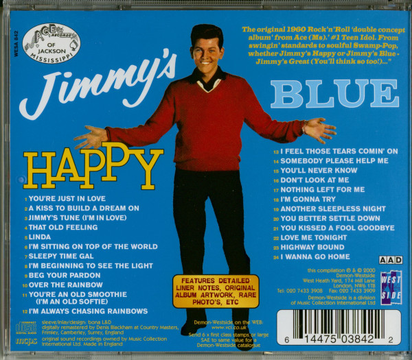 Jimmy's Happy, Jimmy's Blue