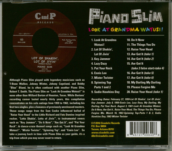 Look At Grandma Watusi! (CD)