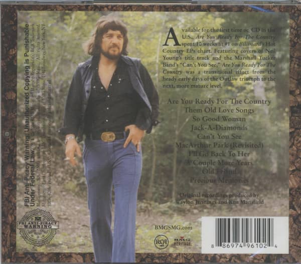 Are You Ready For The Country (CD)
