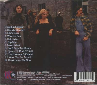 Middle Of The Road CD: Music Music (CD) - Bear Family Records