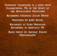 Preview: Tennessee Champagne (CD) Preview: Tennessee Champagne (CD)