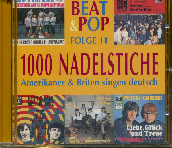 Vol.11, Beat & Pop - Amerikaner & Briten singen deutsch (CD)