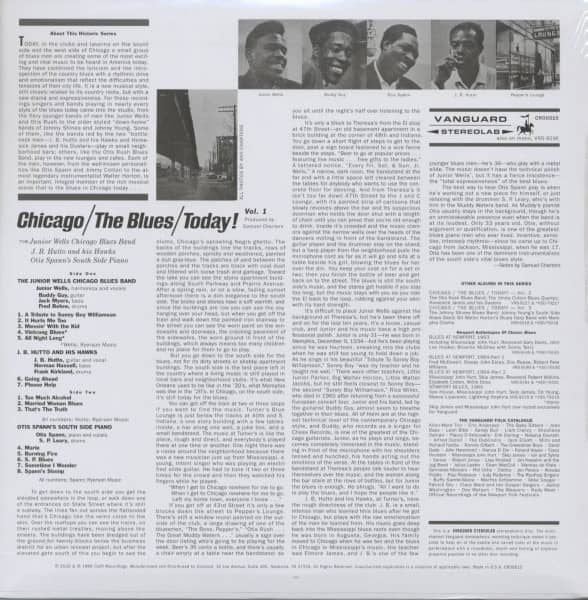 Chicago - The Blues - Today! Vol. 1 (LP, 180g Vinyl)