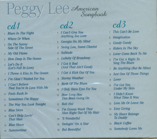American Songbook (3-CD)
