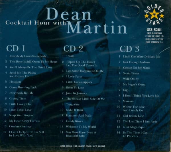 Cocktail Hour With Dean Martin (3-CD)