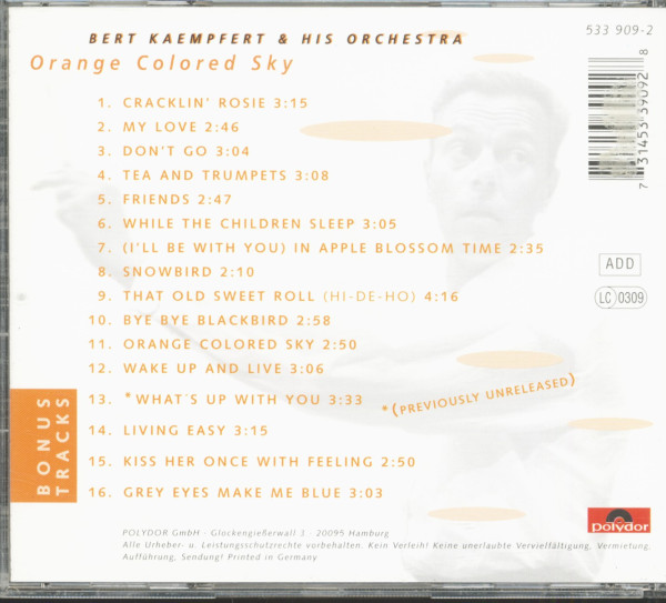 Vol.03, Orange Colored Sky
