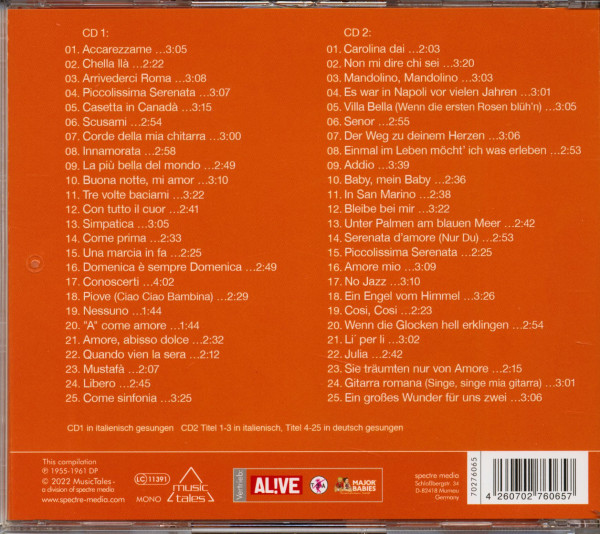 Piccolissima Serenata - 50 große Erfolge (2-CD)
