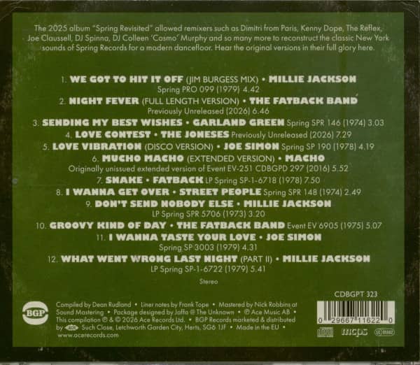 Spring Originals (CD)