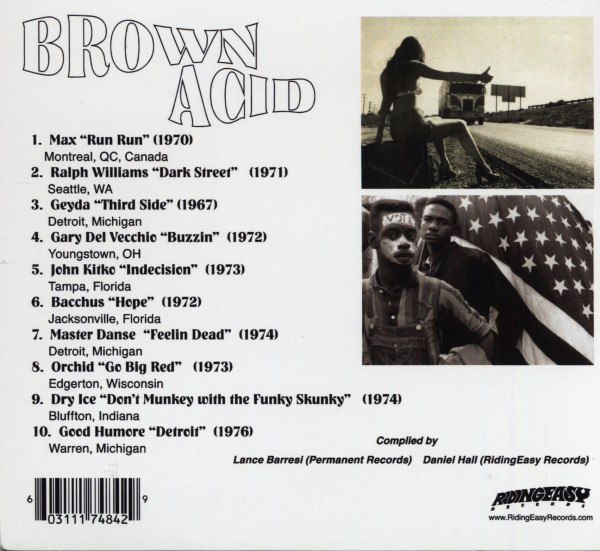 Brown Acid - The Thirteenth Trip - Heavy Rock From The Underground Comedown (CD)