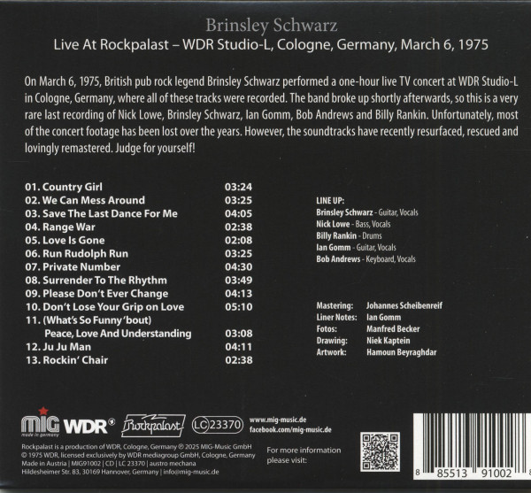 Live At Rockpalast 1975 (CD)