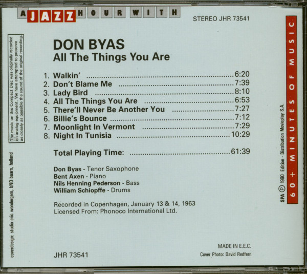 All Things You Are (CD)