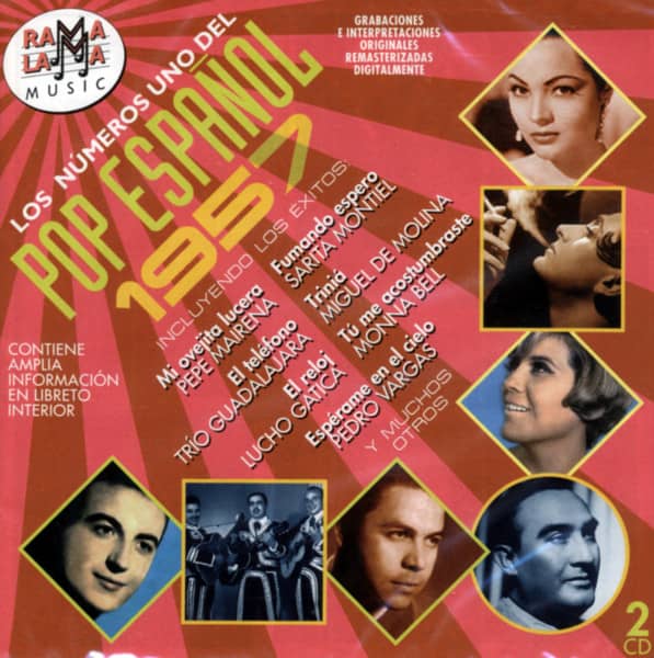 Los Números Uno Del Pop Espanol - 1957 (2-CD) Los Números Uno Del Pop Espanol - 1957 (2-CD)