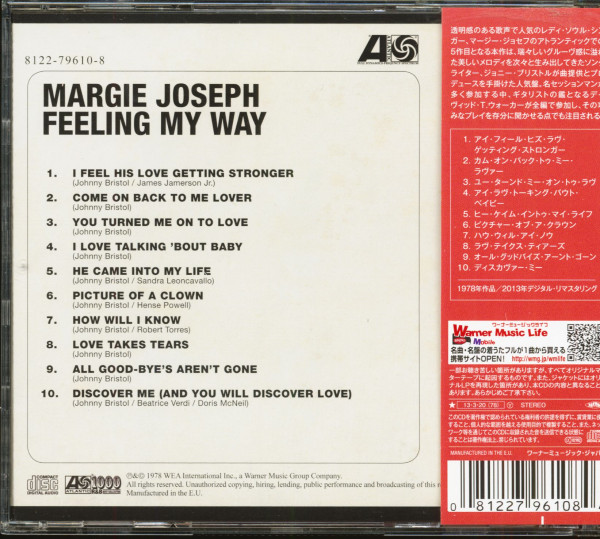 Feeling My Way (CD, Japan)