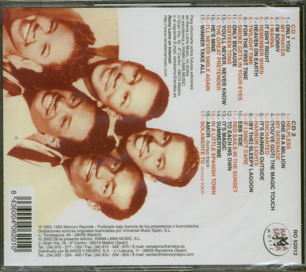 Sus Grandes Éxitos Y Sus Grabaciones En Español - 1955-1963 (2-CD)