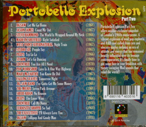 Portobello Explosion Part 2 (CD)