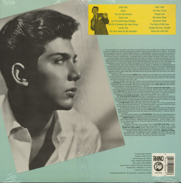 The Best Of Paul Anka (LP)