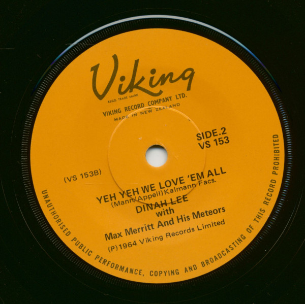 Reet Petite - Yeh Yeh We Love 'Em All (7inch, 45rpm, SC)