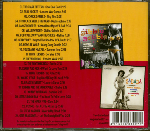 Gibble Gobble & Sadaba - Exotic Blues & Rhythm Vol.5 & 6 (CD)
