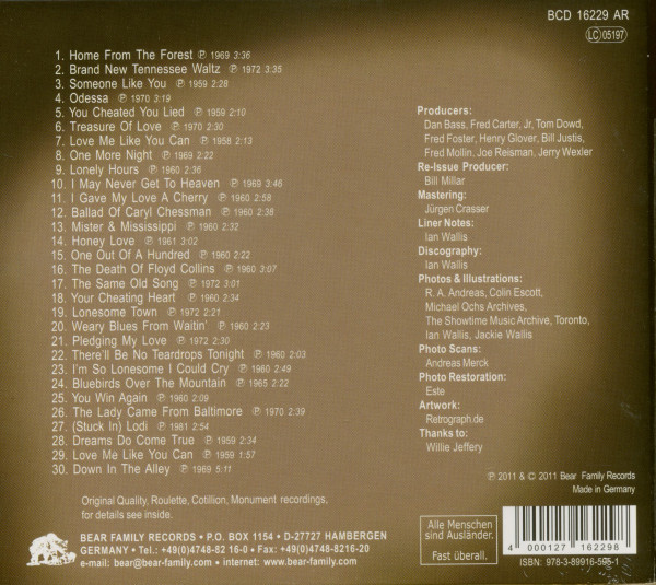 The Ballads Of Ronnie Hawkins (CD)