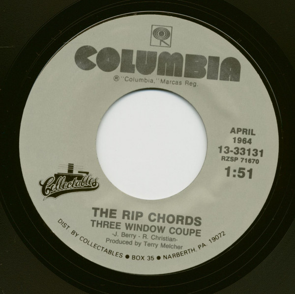 Three Window Coupe - Hey Little Cobra (7inch, 45rpm)