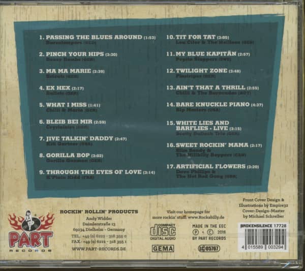 Rock 'n' Roll Weekender 2016 Soundtrack (CD)