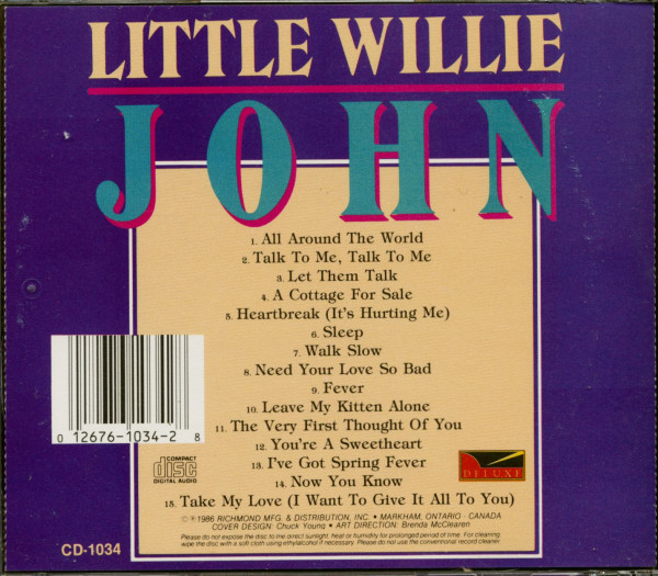 Little Willie John (CD)